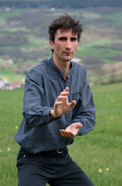 Posture de Tai Chi : repousser le singe